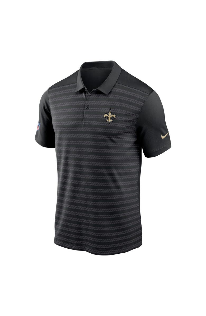 Nike Men's Nike Black New Orleans Saints 2024 Sideline Victory Performance Polo, Alternate, color, 