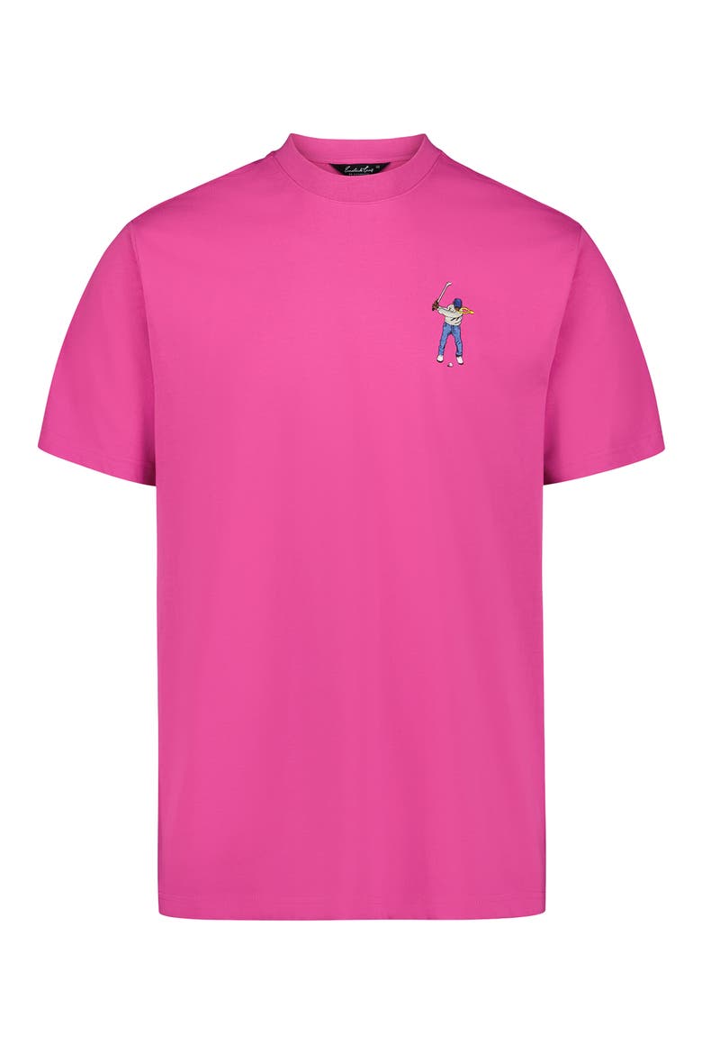 Core Swingman T-Shirt, Main, color, FUCHSIA