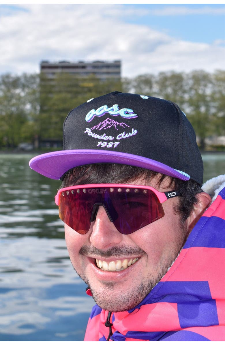 OOSC Powderclub Snapback - Black, Main, color, Black