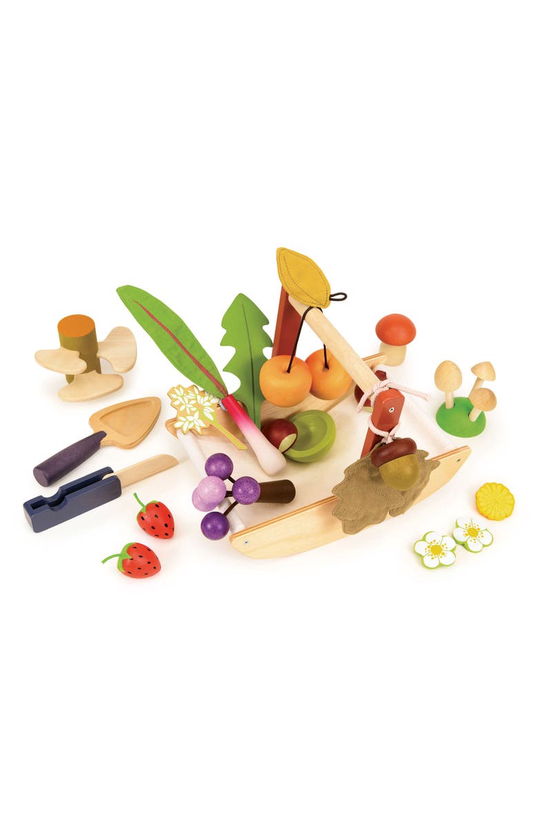 Tender Leaf Toys Wild Wood Foraging Trug, Alternate, color, Multi