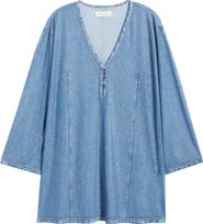 rag & bone rb Miramar Mesh Cover-Up Dress