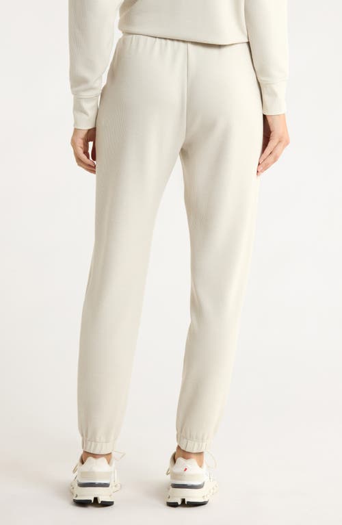 Free Fly Waffle Knit Joggers In White