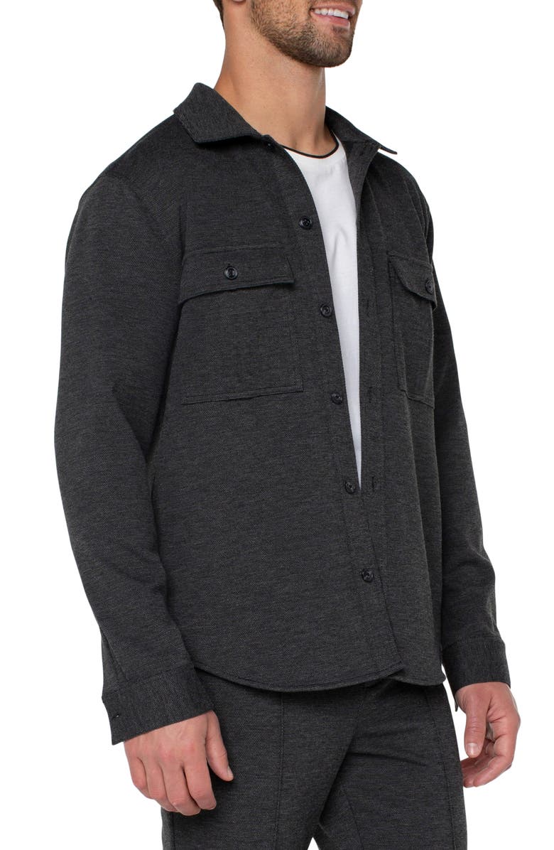 Liverpool Los Angeles Easy Stretch Overshirt, Alternate, color,