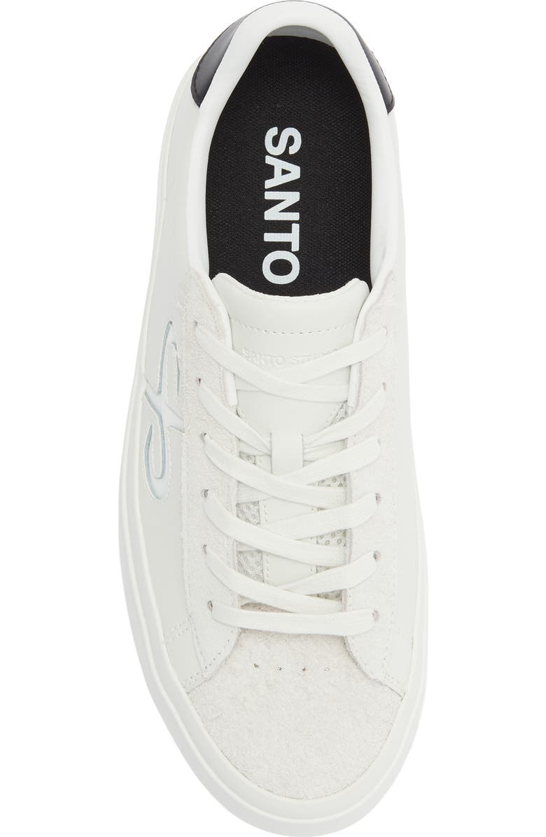 SANTO STUDIO The Clemente "Khalil Rountree Edition" Low Top Sneaker, Alternate, color, White