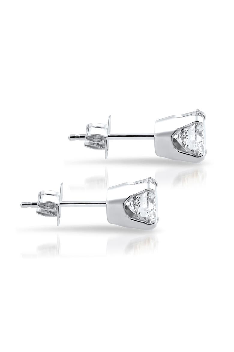 1/2Ct TW Diamond Studs in 14k or Gold Lab Grown, Alternate, color, 14k White Gold