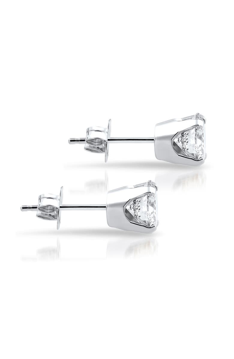 Bliss Diamond 3/8Ct Lab Grown Diamond Studs 14k Gold, Alternate, color, 14K White Gold