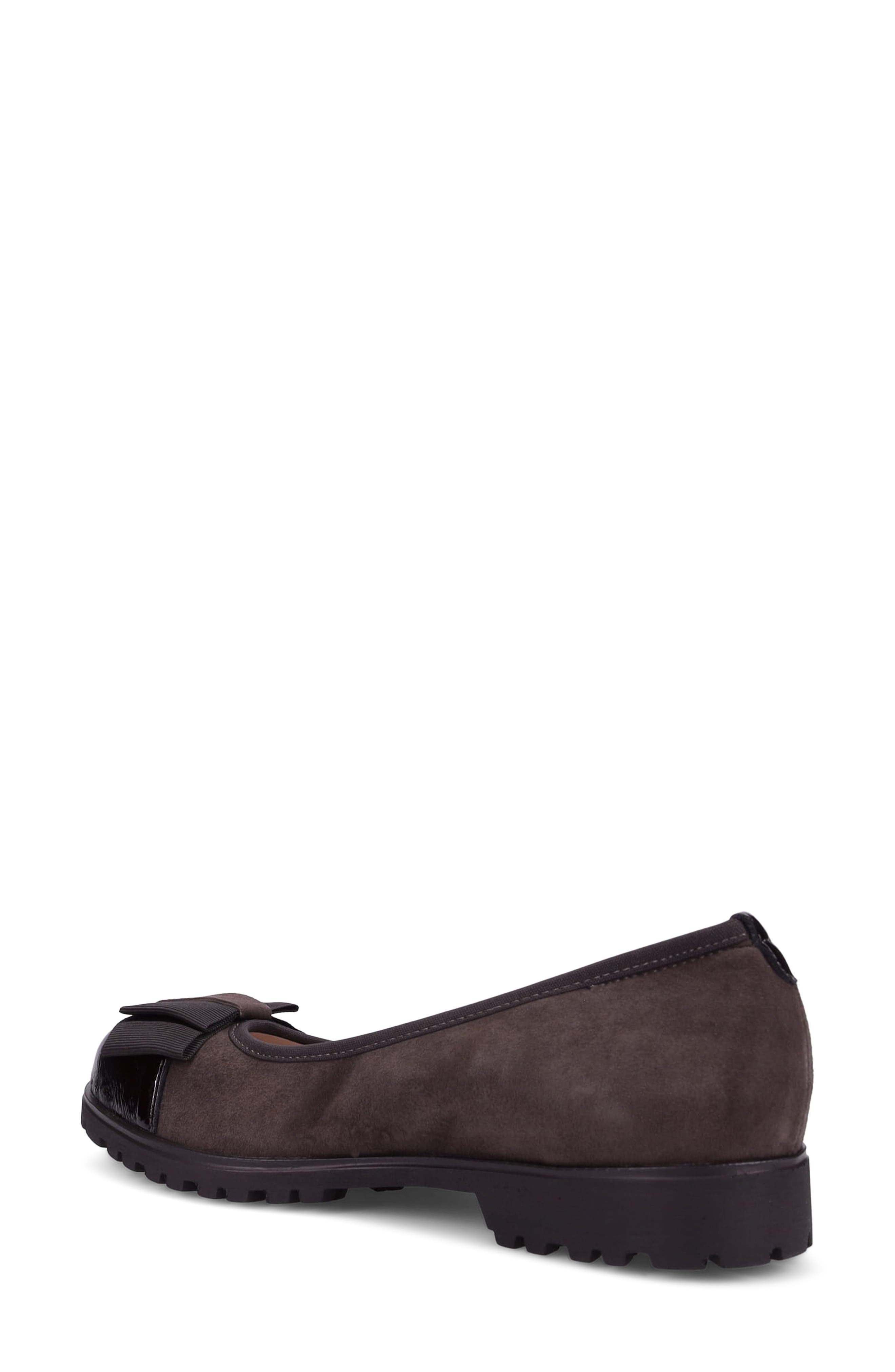 Ivale Water Resistant Bow Flat, Alternate, color, CHOCOLATE