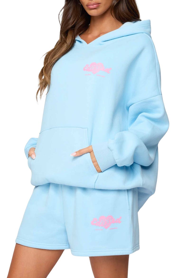 Logo Hoodie, Alternate, color, LIGHT-BLUE