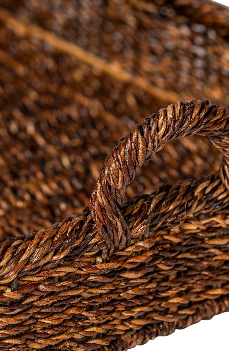 Juliska Devon Willow Serving Tray, Alternate, color, Brown