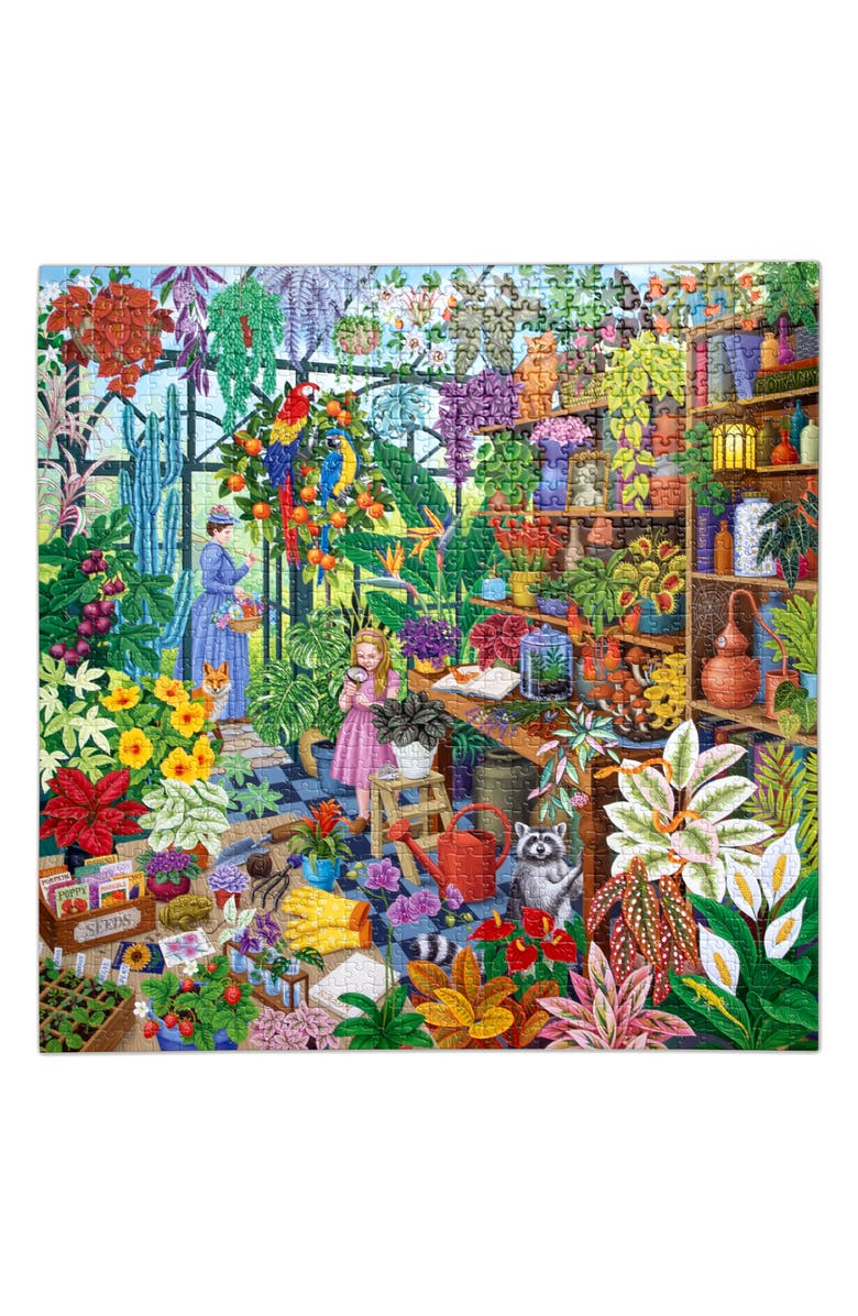 eeBoo Alchemist's Greenhouse 1000-Piece Jigsaw Puzzle, Alternate, color, Multi