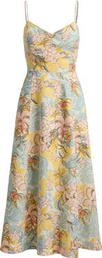 Lauren Ralph Lauren Floral Linen Dress