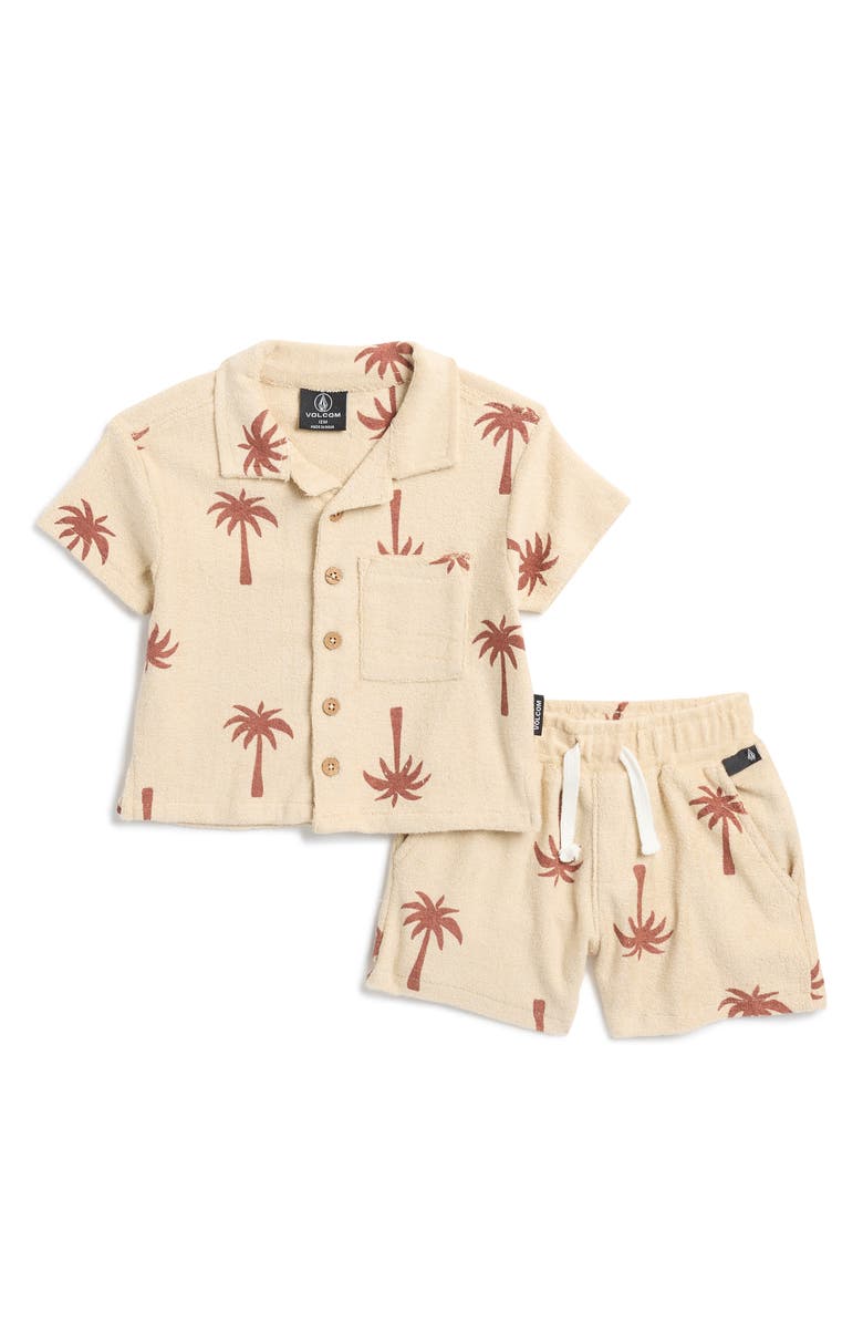 Volcom Terrycloth Short Set, Main, color, 