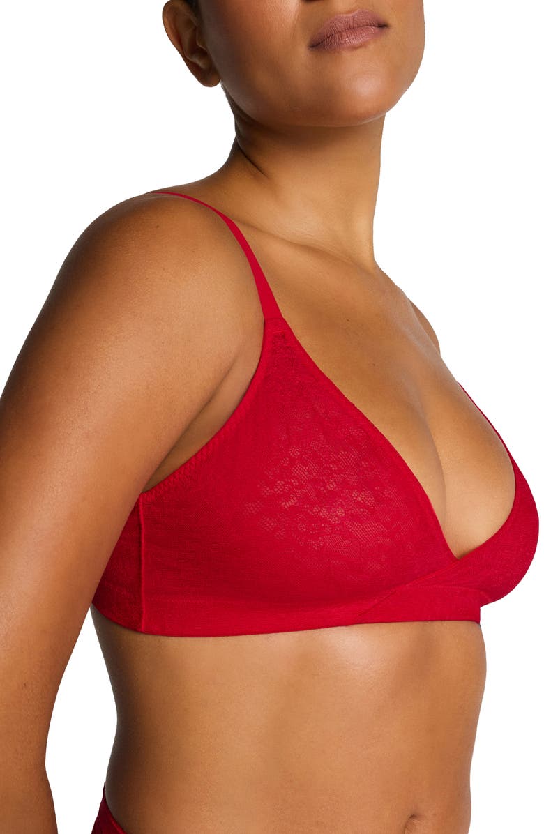 SPANX<sup>®</sup> SPANXsupersmooth<sup>®</sup> Day to Date Night Lace Bralette, Alternate, color, Spanx Red