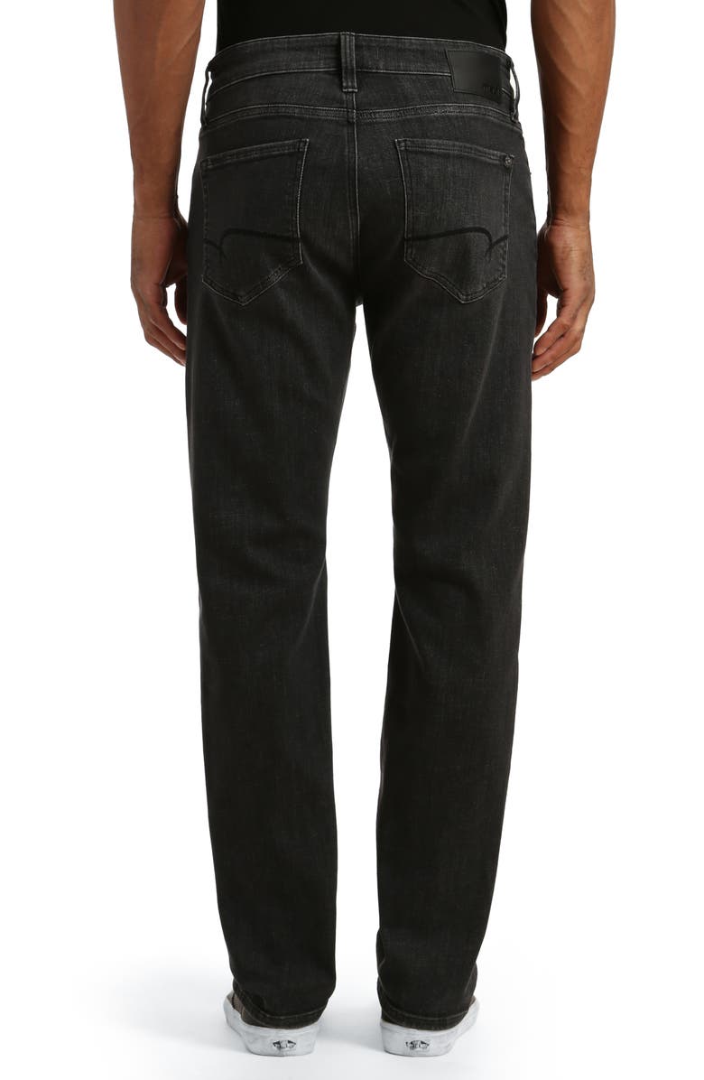 Mavi Jeans Zach Straight Leg Jeans, Alternate, color, Smoke Brushed