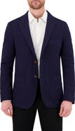 Victor Emmanuel Unstructured Comfort Knit Cotton Blend Sport Coat