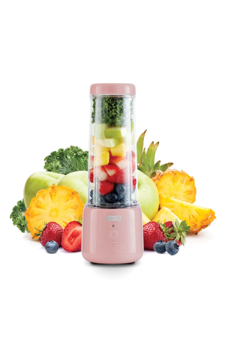 Dash Portable USB Blender, Alternate, color, Light Pink/ Rose