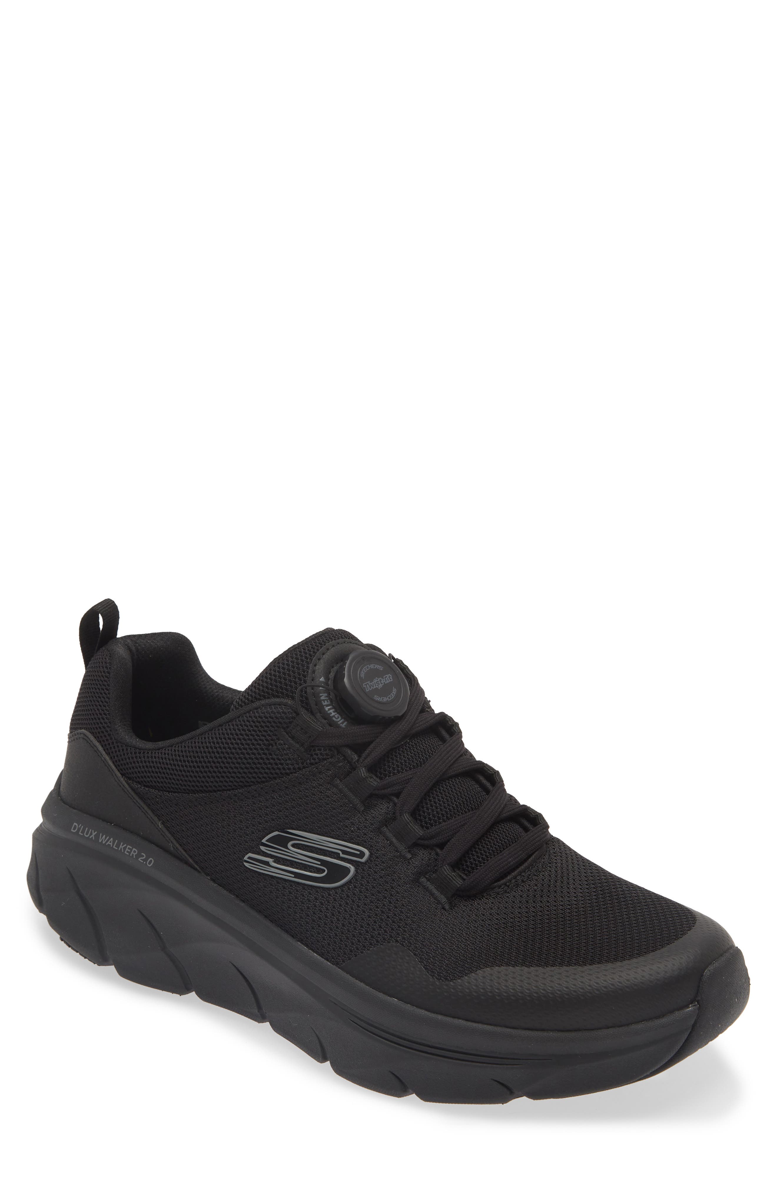 SKECHERS D'Lux Walker SR Sneaker, Main, color, 