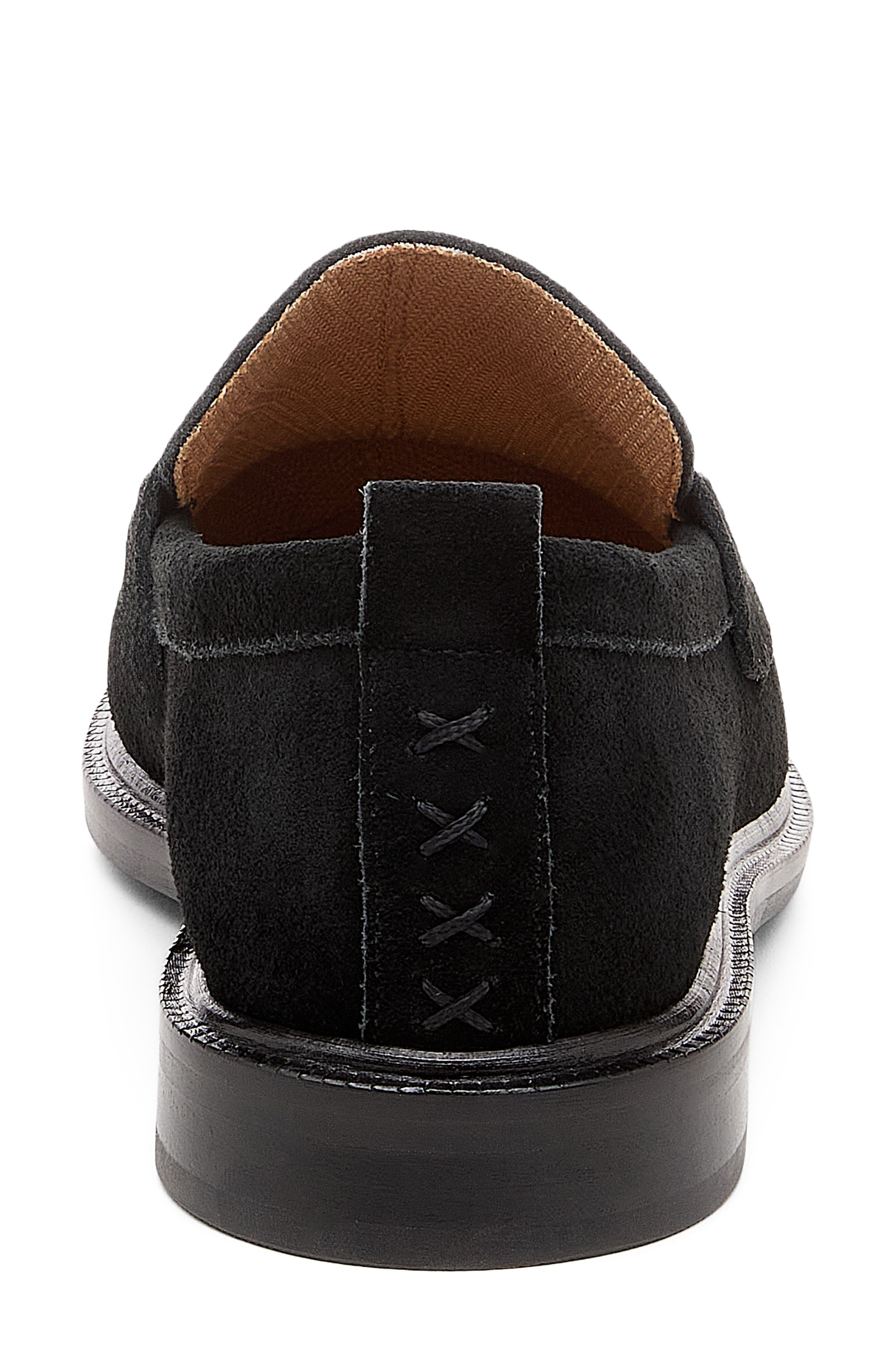 Lens Penny Loafer, Alternate, color, BLACK