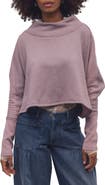 Free People My Girl Mock Neck Sweater