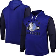 FANATICS Men's Fanatics Branded Blue/Navy Dallas Mavericks Big & Tall Bold Attack Pullover Hoodie