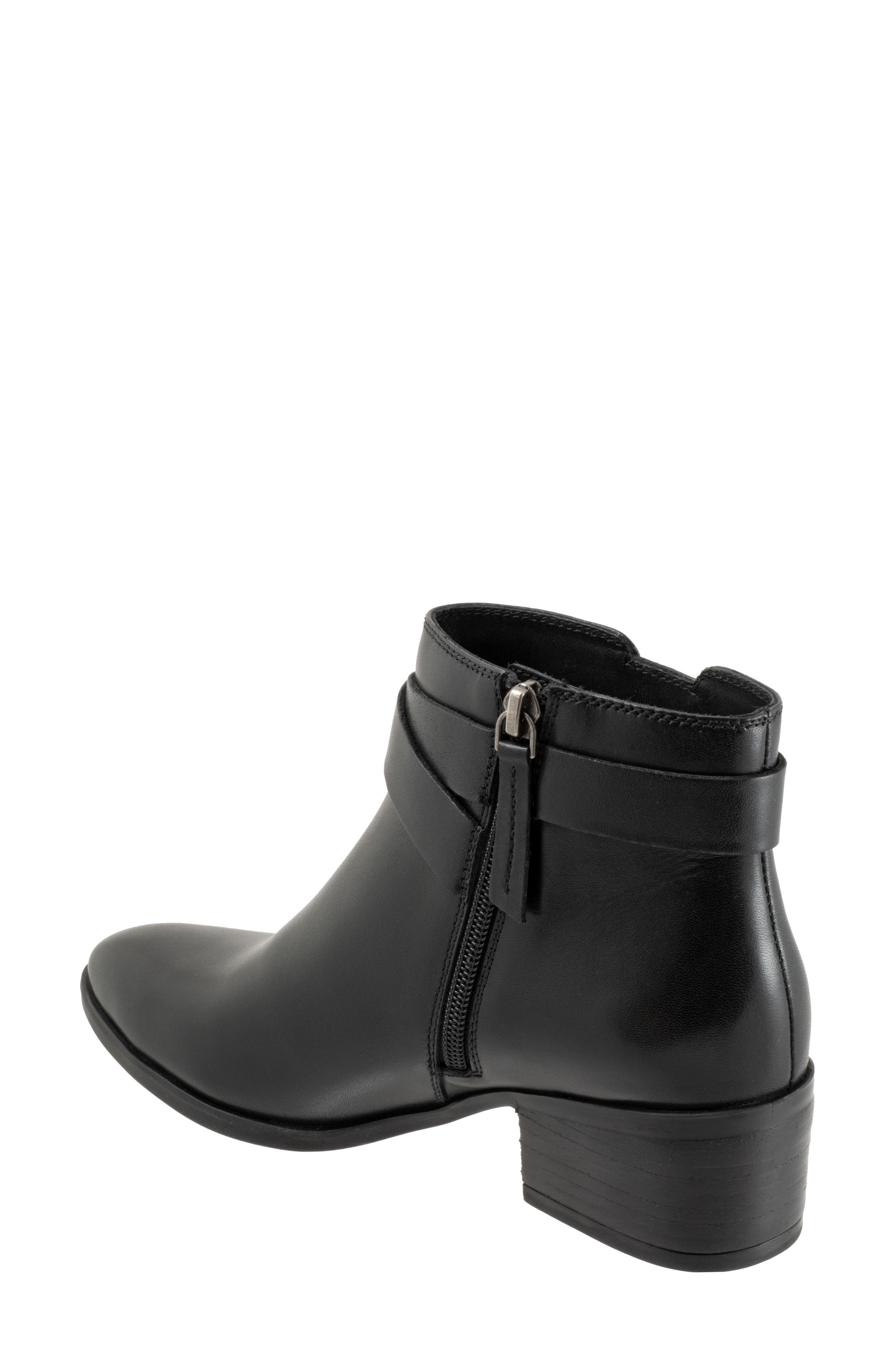 SoftWalk<sup>®</sup> Lira Ankle Boot, Alternate, color, Black