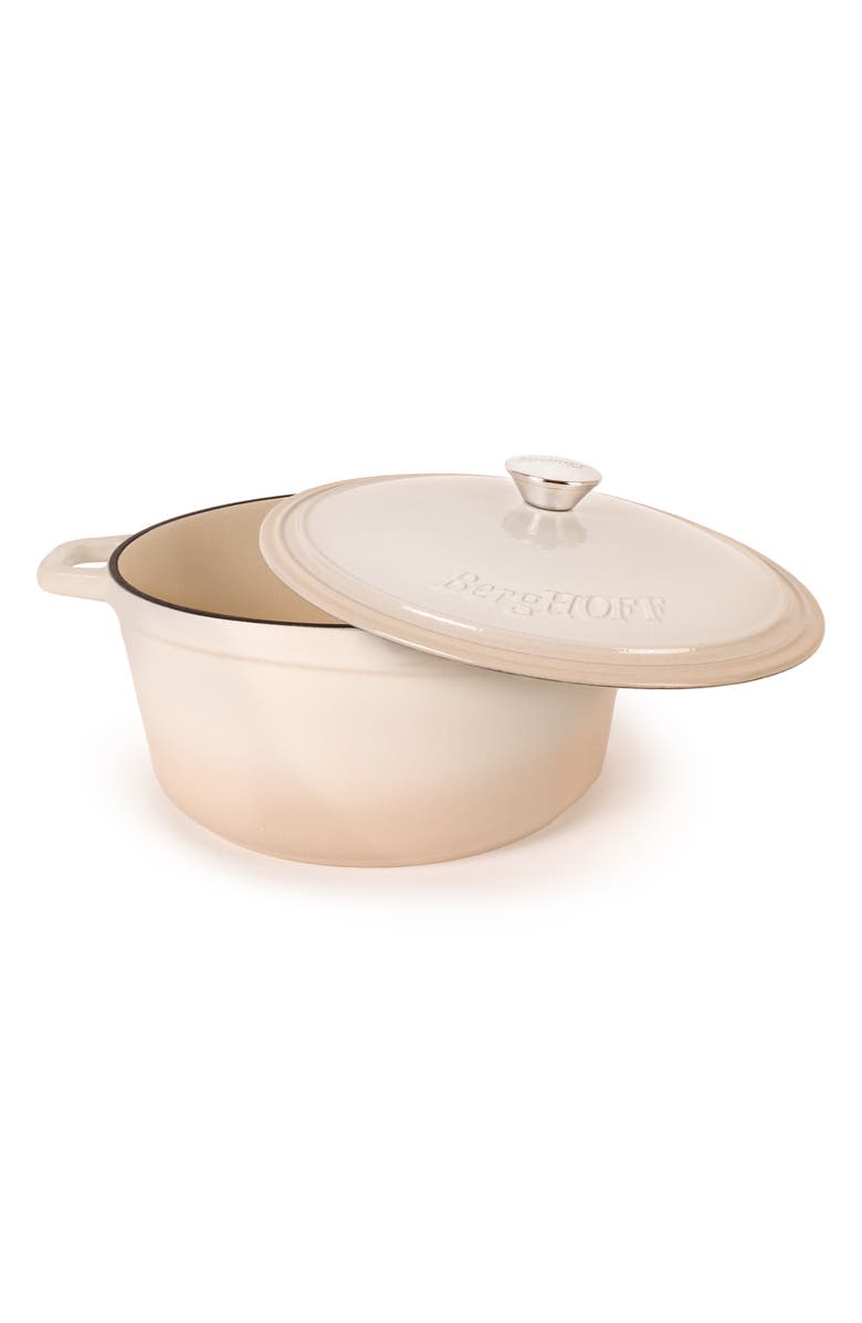 BergHOFF Neo Enameled Cast Iron 4-Piece Set, Alternate, color, White