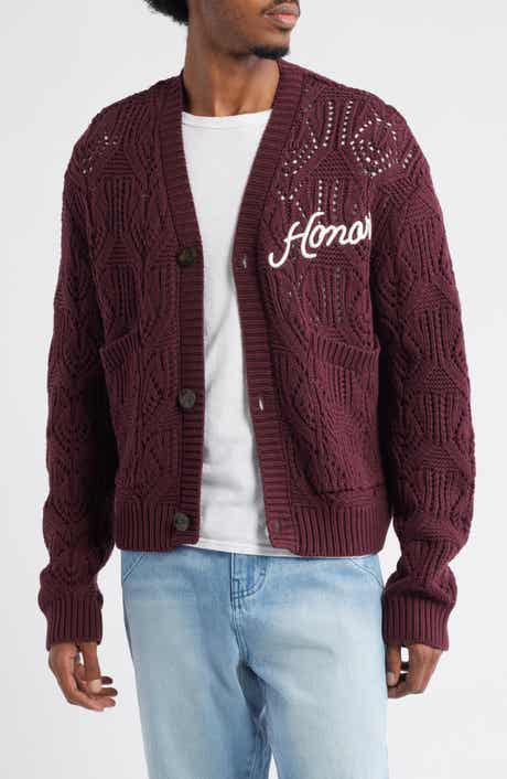 HONOR THE GIFT Open Stitch Cotton Cardigan