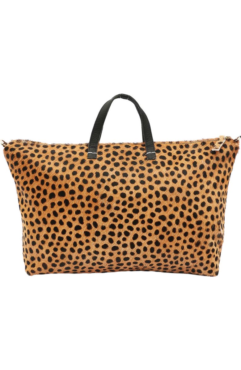 The Artisan & Company Leopard Travel Bag, Main, color, Leopard Print