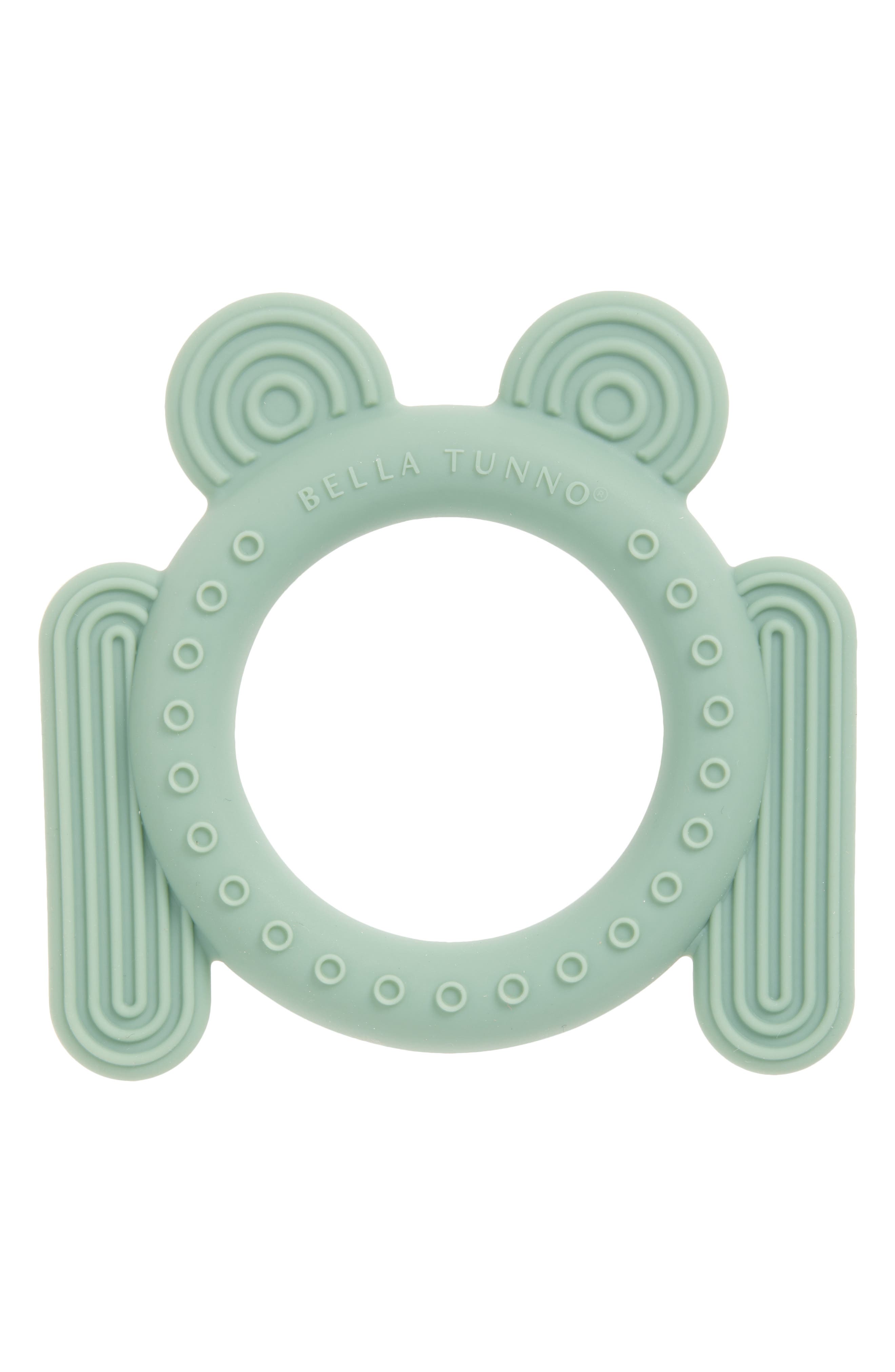 Bella Tunno Teething Rattle Buddy in Green 
