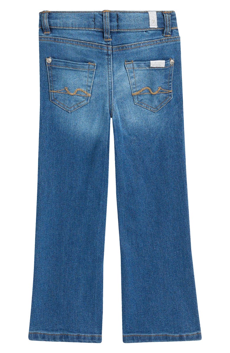 7 For All Mankind Kids' Puff Sleeve Top & Jeans Set, Alternate, color, 