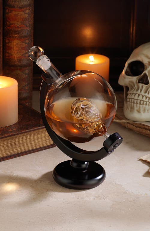 Godinger Skull Whiskey Decanter In Multi