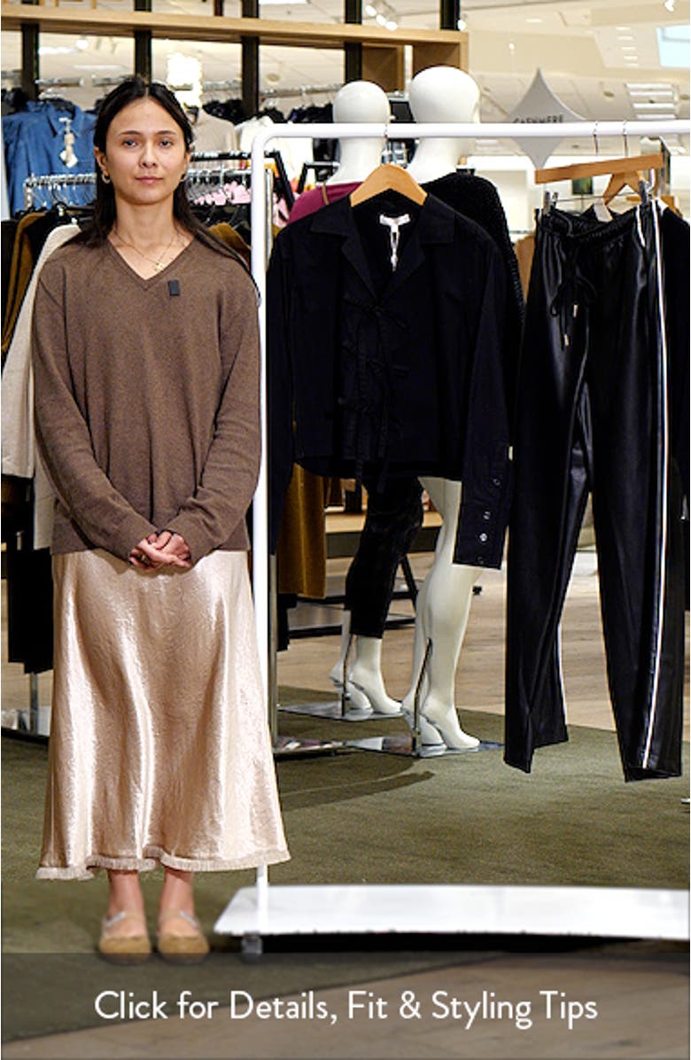 Alexandra Tie Front Cotton Poplin Top, sales video thumbnail