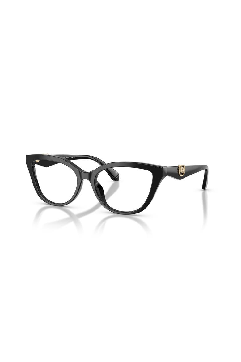 54mm Cat Eye optical glasses, Main, color, Black