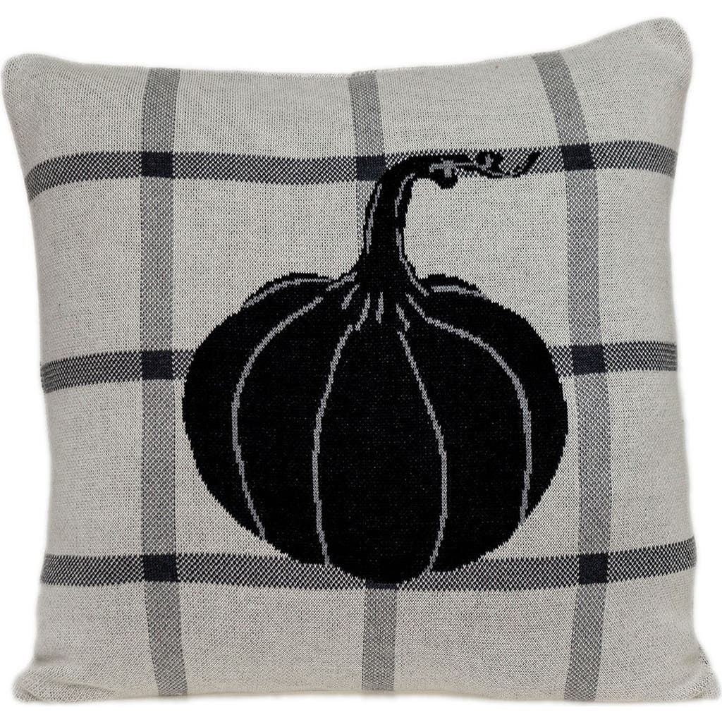 Parkland Collection Big Max Transitional Grey Throw Pillow In Gray