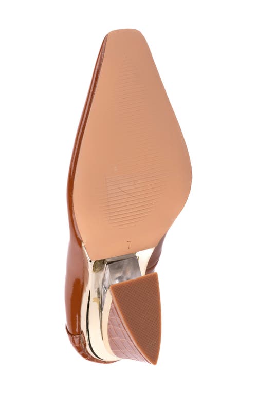 Ninety Union Women's Viper Croc-embossed Pumps In Camel