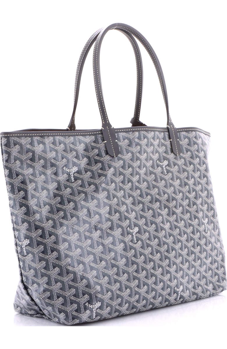 Pre-Owned Goyard Saint Louis Tote Coated Canvas PM, Alternate, color, Gray