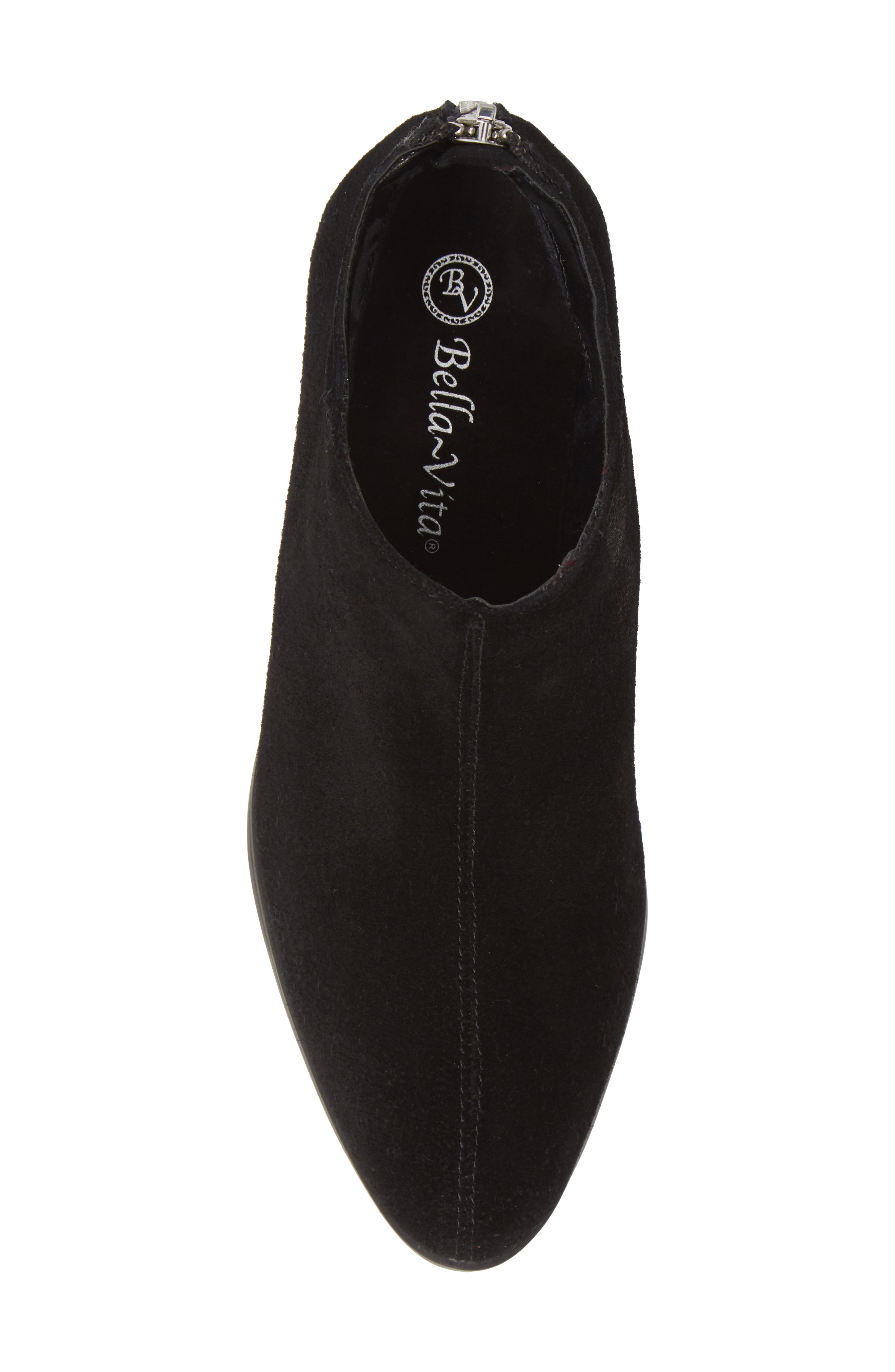 Haven Ankle Bootie, Alternate, color, BLACK SUEDE