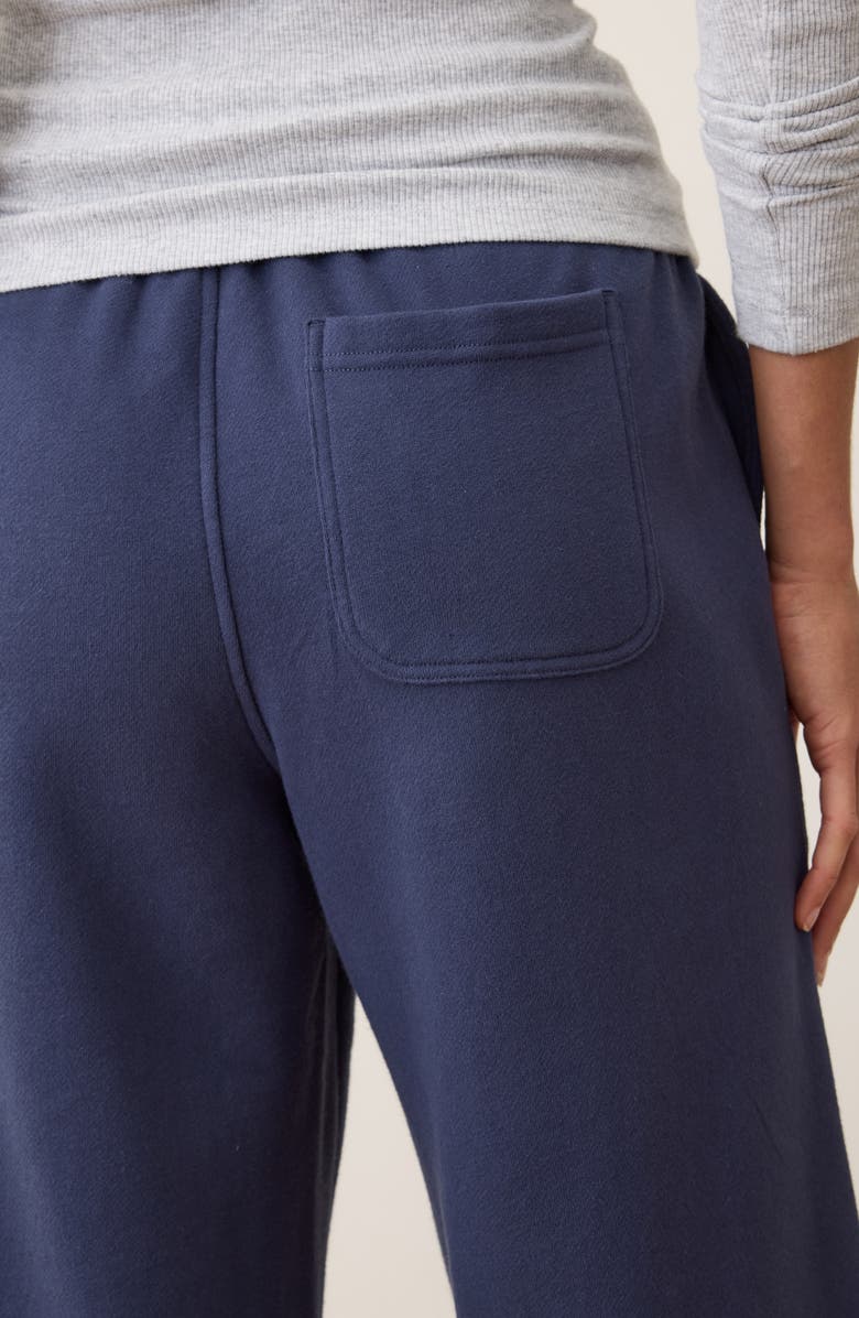 Marine Layer Cloud 9 Wide Leg Sweatpants, Alternate, color, Navy