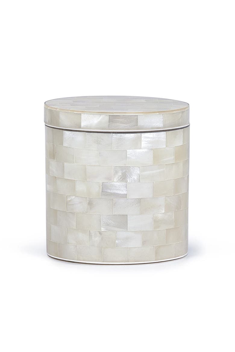 White Agate Canister, Main, color, IVORY
