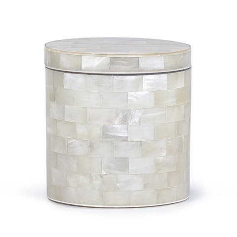 White Agate Canister