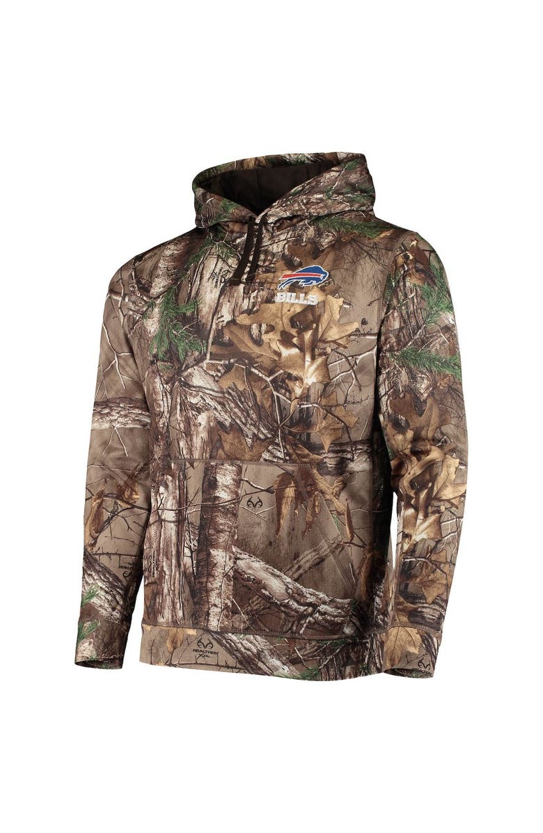 DUNBROOKE Men's Dunbrooke Realtree Camo Buffalo Bills Circle Champion Tech Fleece Pullover Hoodie, Alternate, color, Realtree Camo