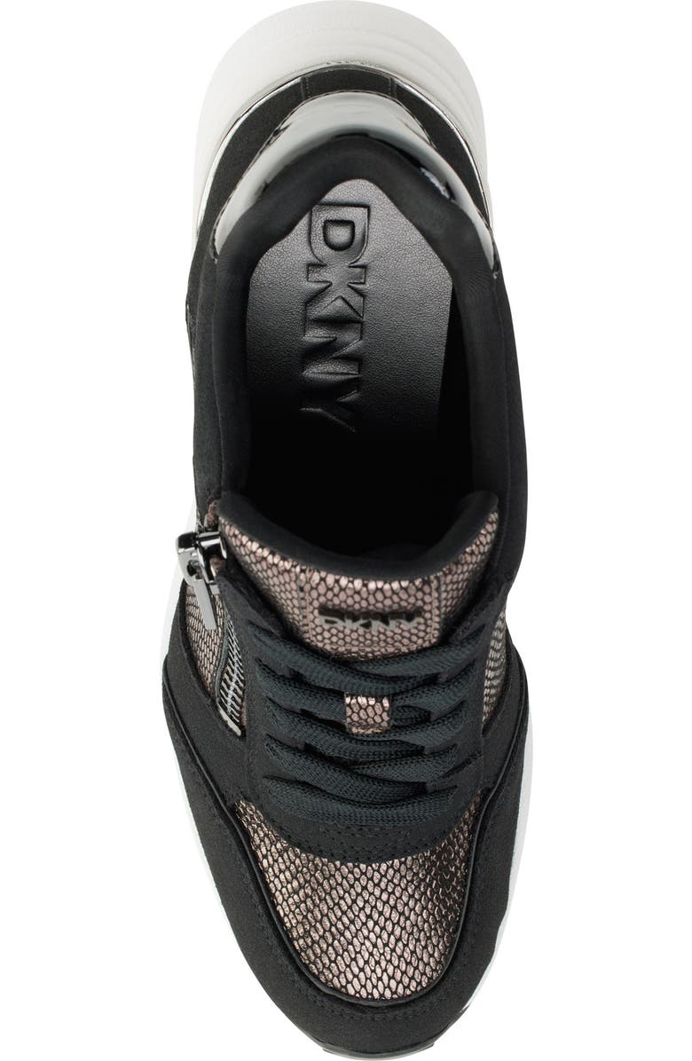 DKNY Kalina Wedge Sneaker, Alternate, color,