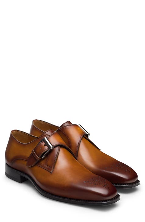 Men s Magnanni Monk Strap Shoes Nordstrom