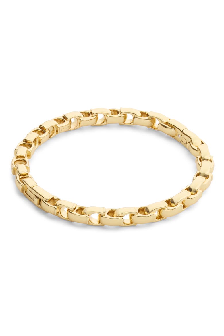 Signature C Hinged Bangle, Alternate, color, SHINY GOLD