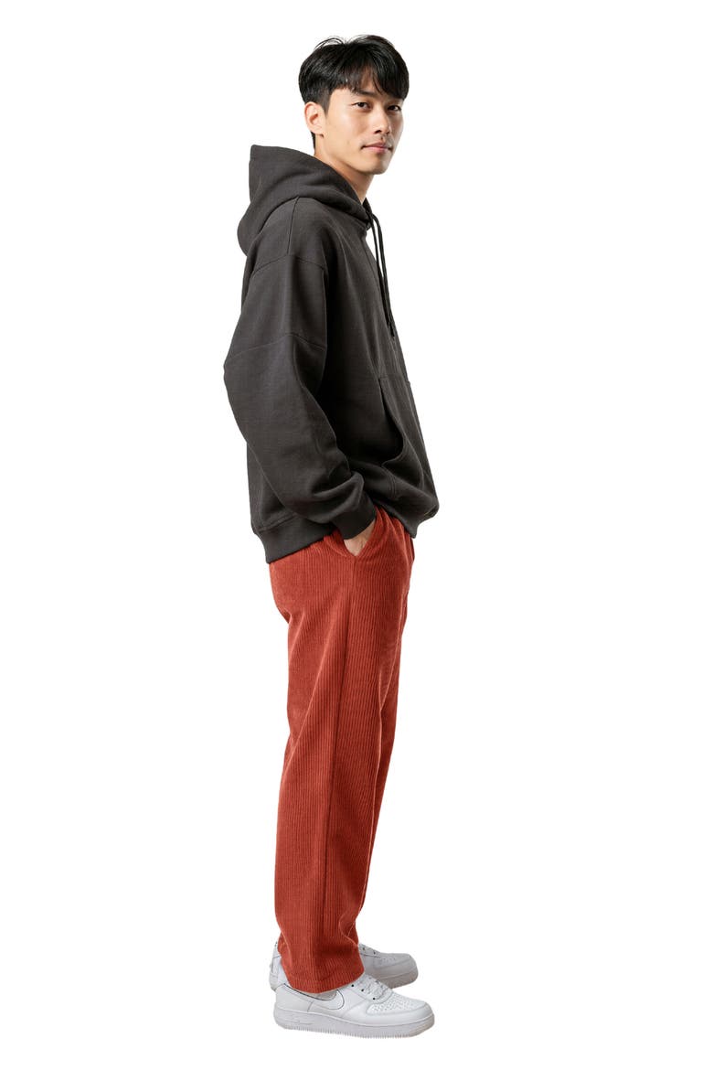 Subway Surfer Oversize Cotton Hoodie, Alternate, color, GREY