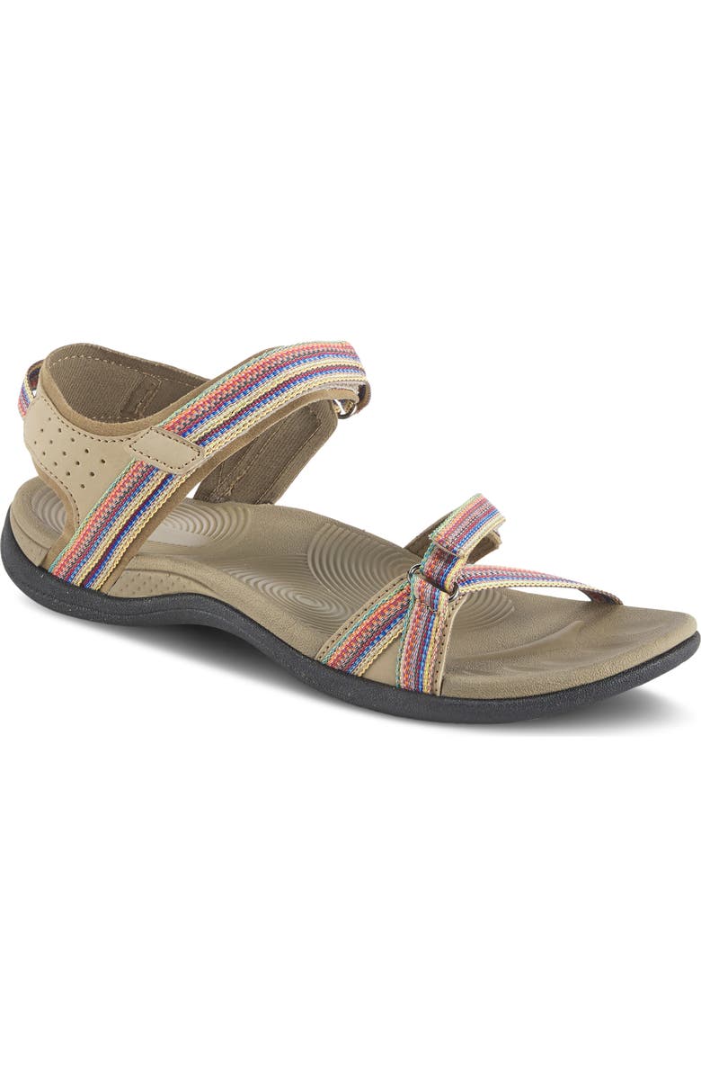 Flexus by Spring Step Powerpop Strappy Sport Sandal, Main, color,