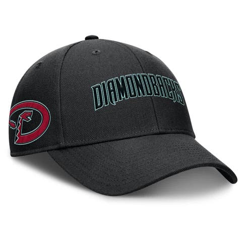 Men's Nike Black Arizona Diamondbacks Rise Gaberdine Adjustable Hat