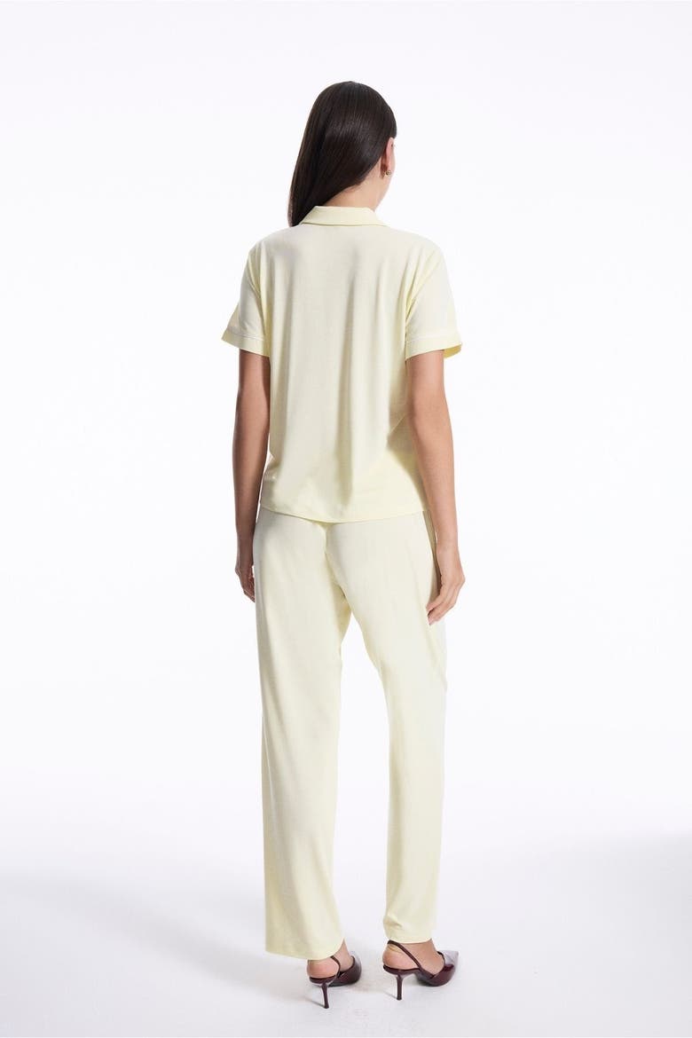 Capri Extra Soft Pyjama Set, Alternate, color, Yellow