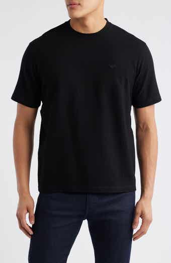 Emporio Armani Textured Cotton T-Shirt