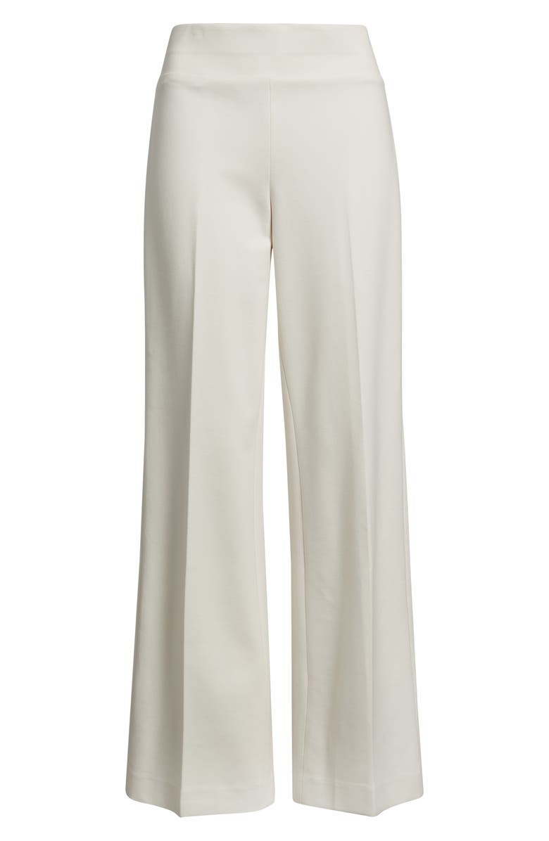Anne Klein High Waist Wide Leg Pull-On Pants, Alternate, color, Eclair